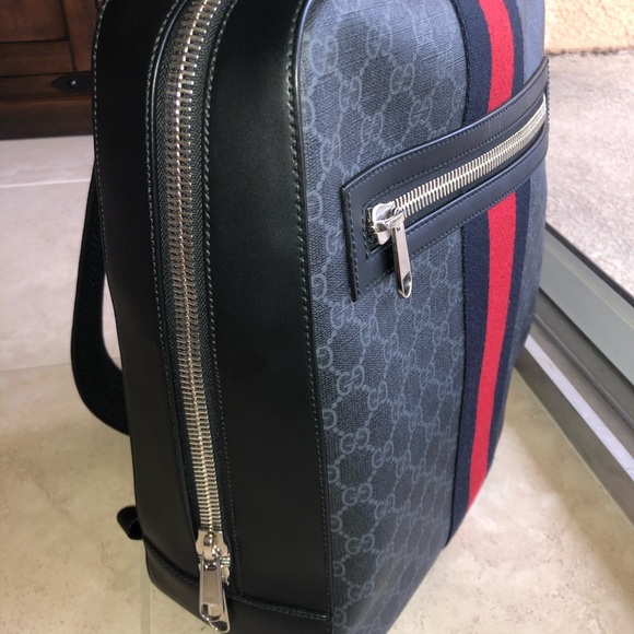 COPY - GUCCI GG Print Backpack - Picture 3 of 7